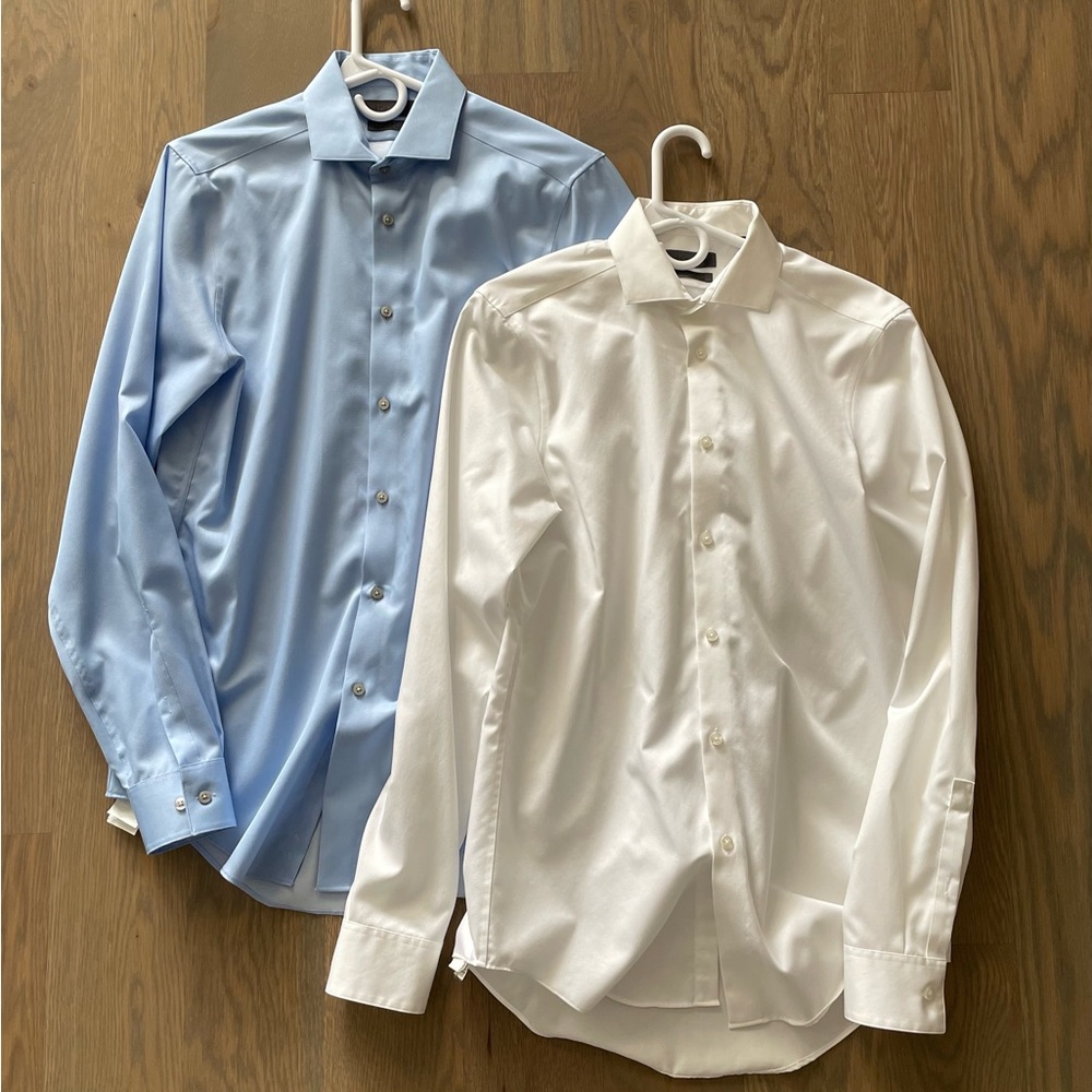 Two Calvin Klein Dress Shirts